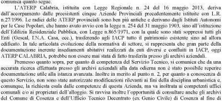 Immobile residenziale · Cosenza (Cosenza)