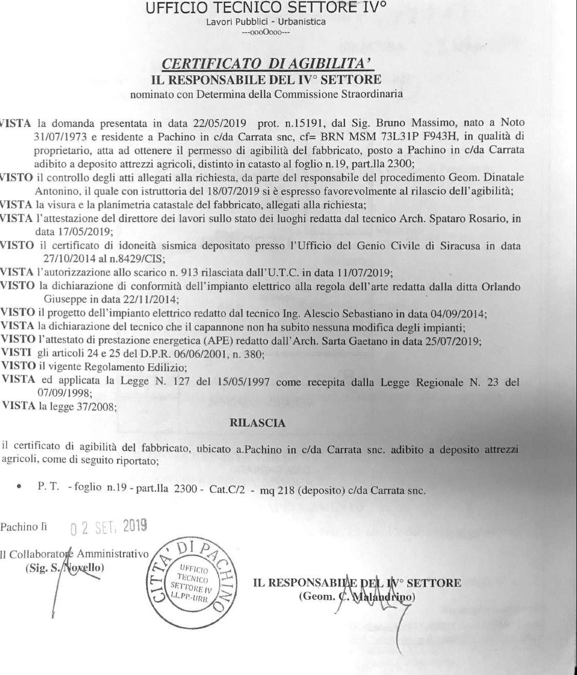Immobile commerciale · Pachino (Siracusa)