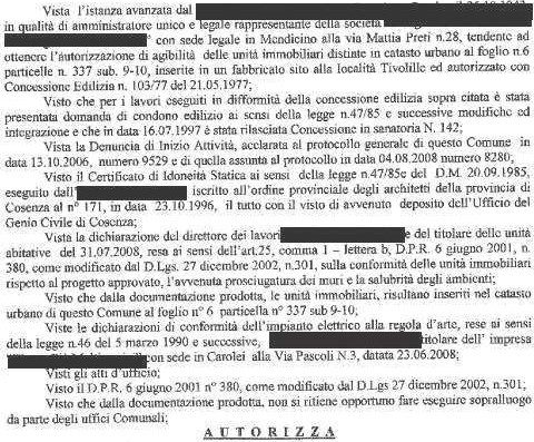 Immobile residenziale · Mendicino (Cosenza)